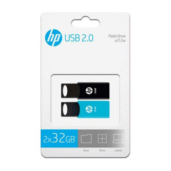 PNY v212w unidad flash USB 32 GB USB tipo A 2.0 Negro, Azul – imagen 2