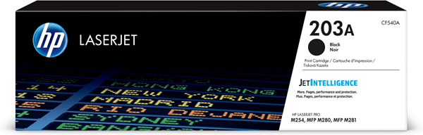 HP 203A (CF540A) toner negro (original) – imagen 2