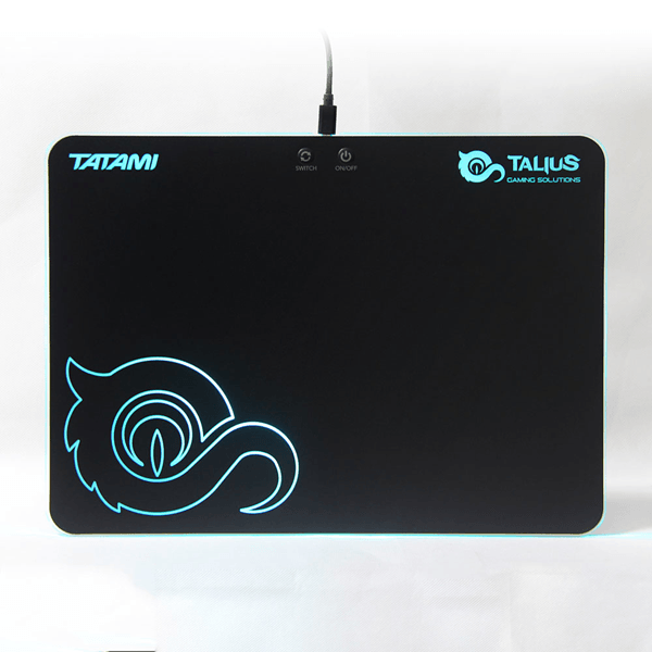 Alfombrilla gaming talius tatami rgb