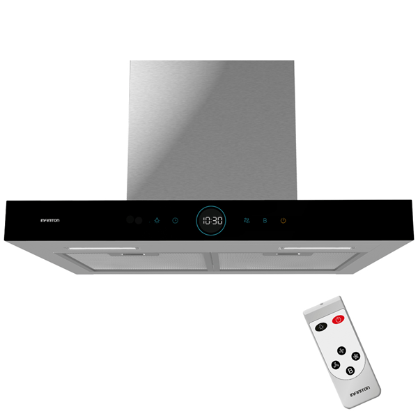 CAMPANA CHIMENEA INFINITON CMPT-CLR71S ANCHO 70 CM INOX