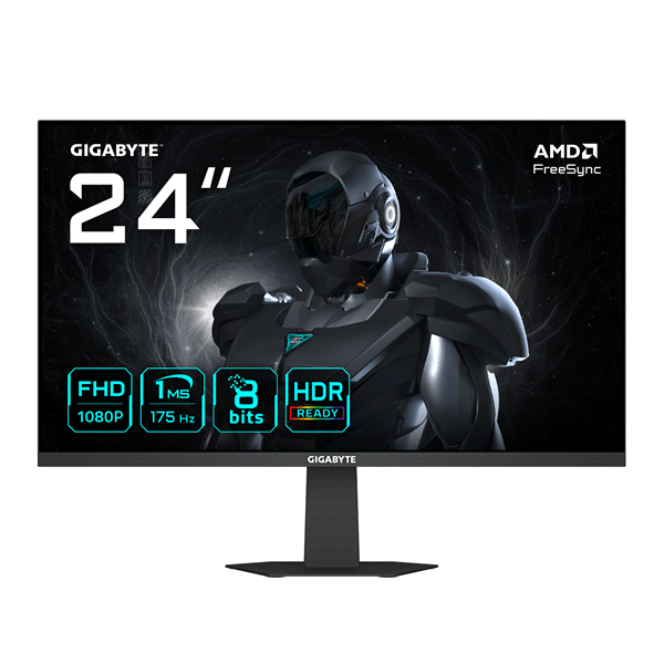 Monitor gigabyte 24" gs24f14a,ips,1920x1080(fhd),0.09pp,1500:1,1ms,175hz,1hdmi+1dp