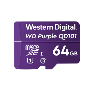 WD PURPLE QD101 MICROSD 64GB 3YEAR WARRAN TY