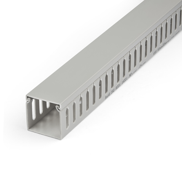 Canaleta de 2 m para Cables - con Ranura