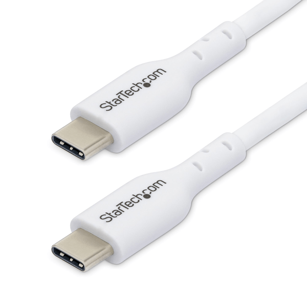 Cable de Carga USB-C Blanco de 1m - UCB Tipo C - PD 60W 3A