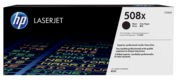 TONER CARTRIDGE 508X BLACK