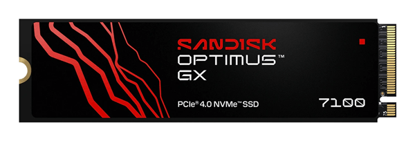 Sandisk Optimus GX 7100 SSD 2TB NVMe 7250MB-s