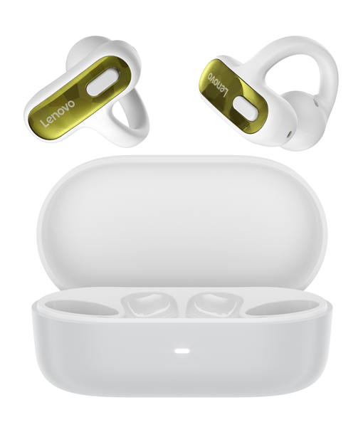 Auriculares de clip de o do abierto Lenovo X500 blanco