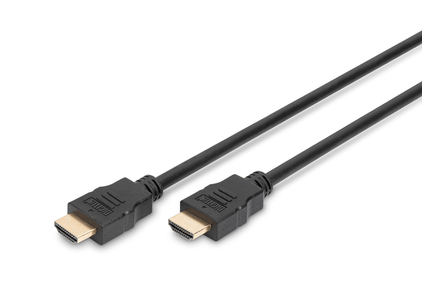 Cable de conexi n HDMI High Speed tipo A M/M 3 0m w/Ethernet Ultra HD 60p dorado negro