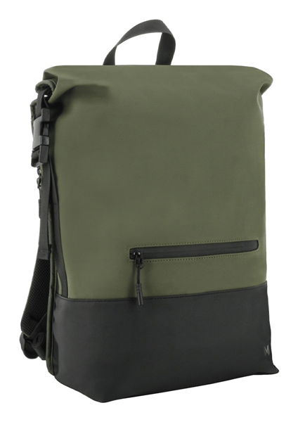 TWO-TONE ROLLTOP BACKPACK KHAKI 25L