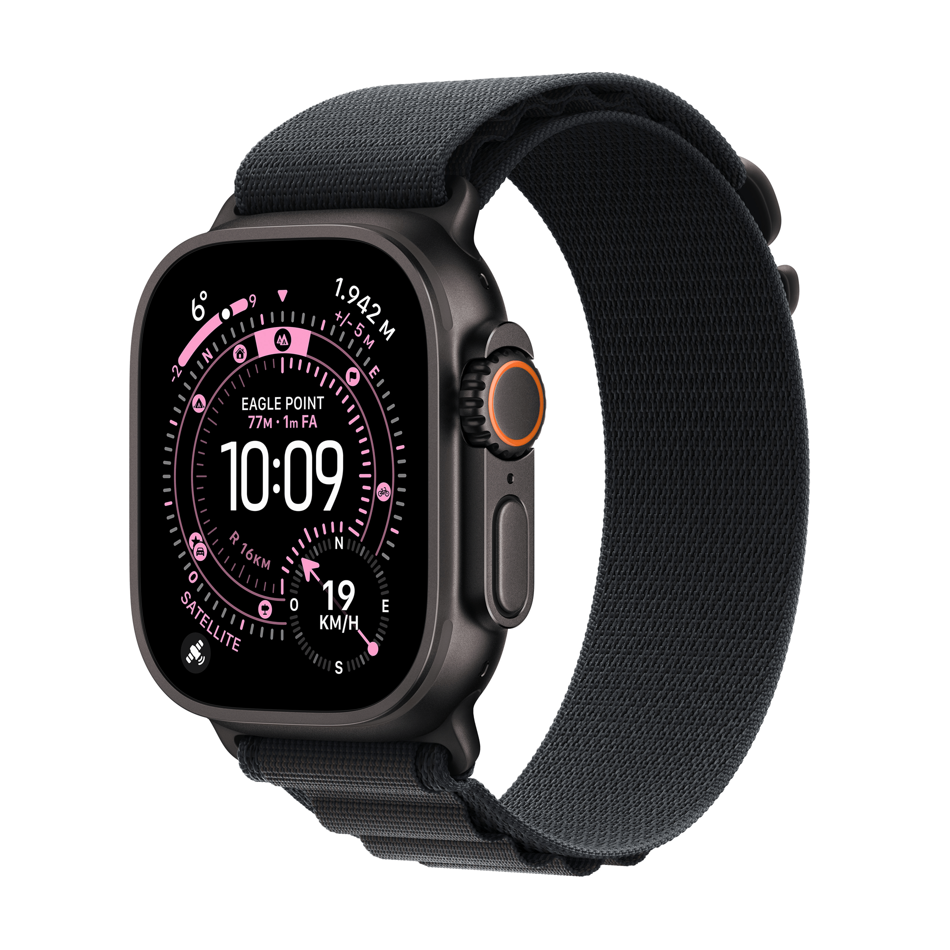 Apple Watch Ultra3 49 Bk Ti Bk Alp L