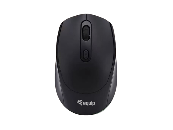 MOUSE EQUIP WIRELESS 245122 1600dpi 4 BOTONES COLOR NEGRO