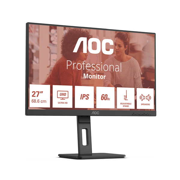 AOC U27E3UF 27" LED IPS 4K Ultra HD HDMI Altavoces