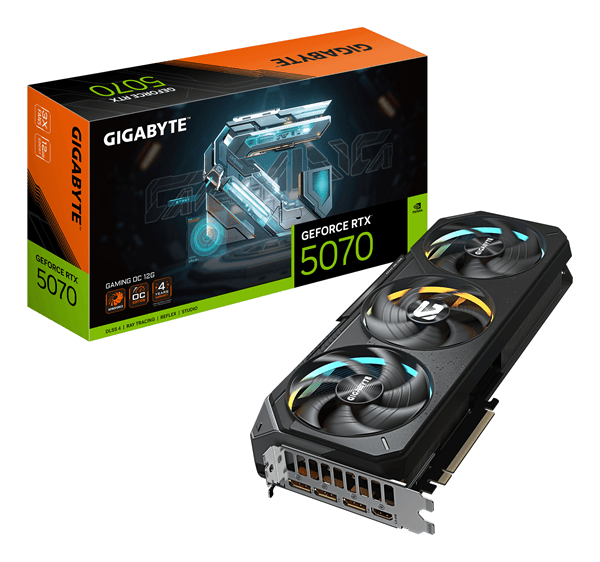 Gigabyte GeForce RTX 5070 12GB GAMING OC
