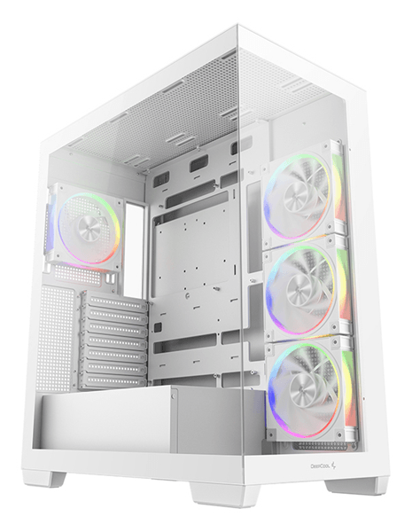 Caja DEEPCOOL CG580 4F V2 RGB Blanco