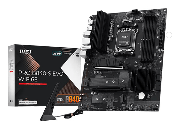 MSI AMD Pro B840-S EVO WIFI6E Socket AM5