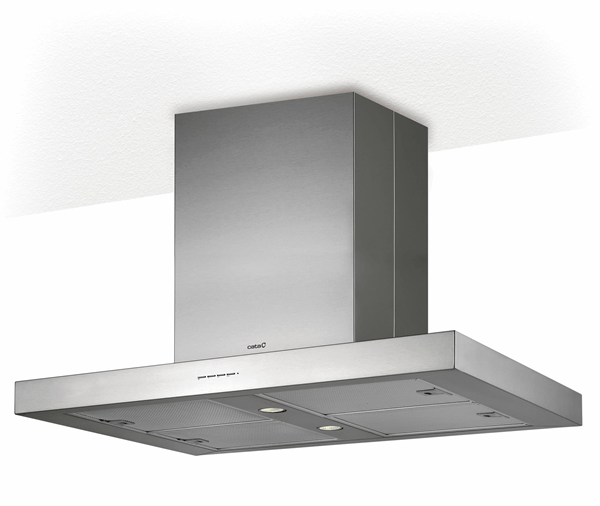 CAMPANA ISLA CATA SYGMA 900 VL3 INOX ANCHO 90 CM INOX