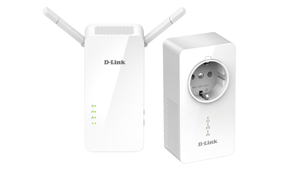 KIT 2 ADAPTADOR DE HOMEPLUG D-LINK + WIFI N AV2 1000