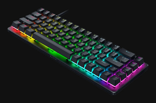 TECLADO RAZER HUNTSMAN V3 HE MAGNETIC MINI 65% 8KHZ (US LAYOUT) (RZ03-05930100-R3M1)