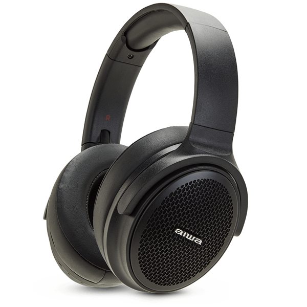 HEADSET BLUETOOT AIWA HST-250BT/BK BLACK BT 5.0 MICROFONO INTEGRADO SISTEMA DE ATENUACION DE RUIDO