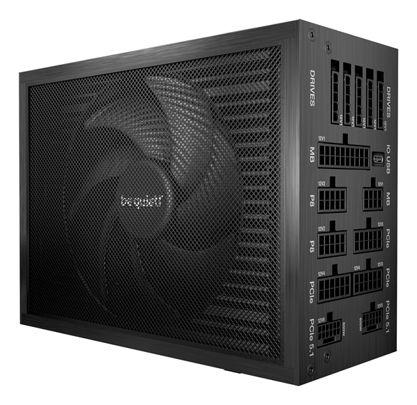 Fuente Alimentación 1600W BE QUIET! Dark Power Pro 14 IO 80 PLUS Titanium Fully-Modular Negro