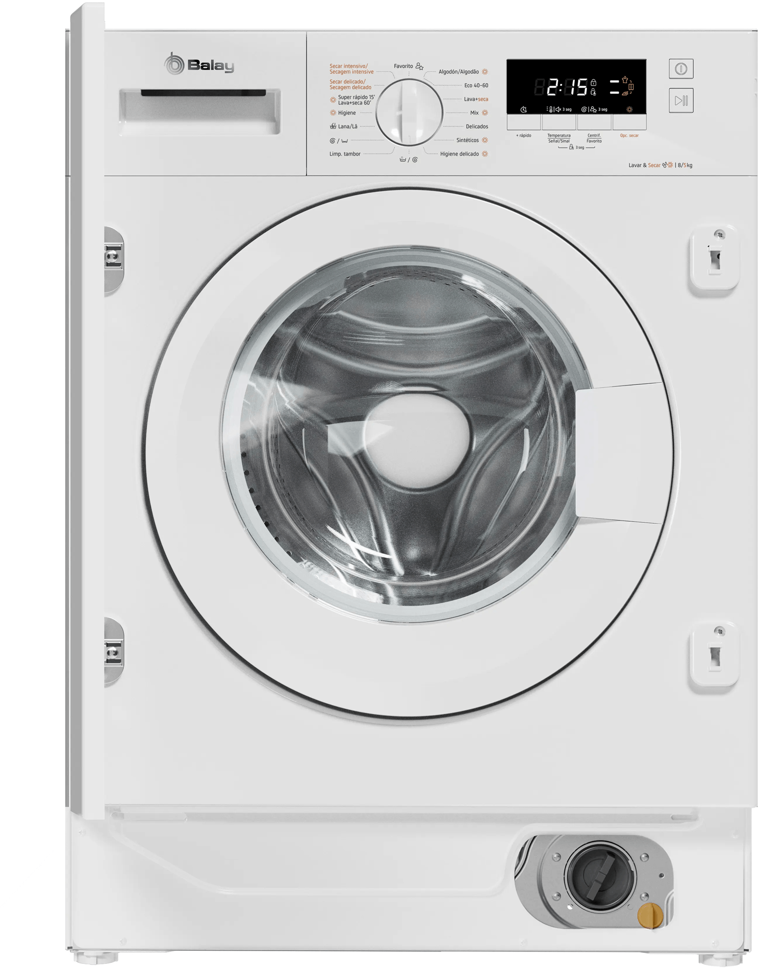 LAVADORA SECADORA INTEGRABLE BALAY 3TW885B 8/5 KG 1400 RPM E