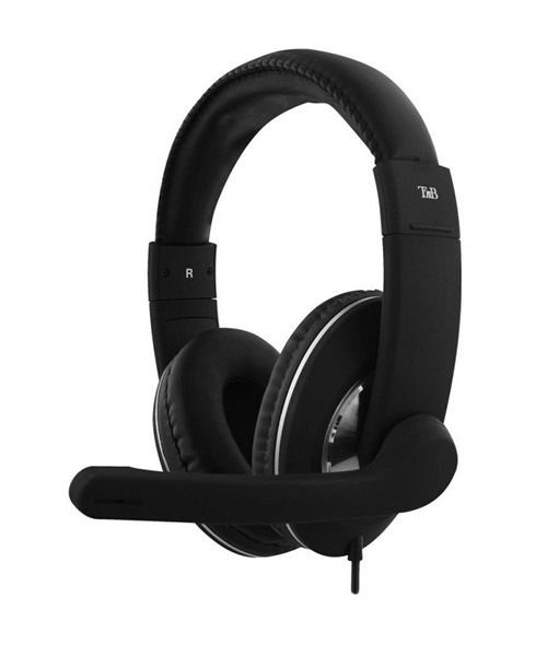TNB Microfono de diadema con cable multimedia HS-500