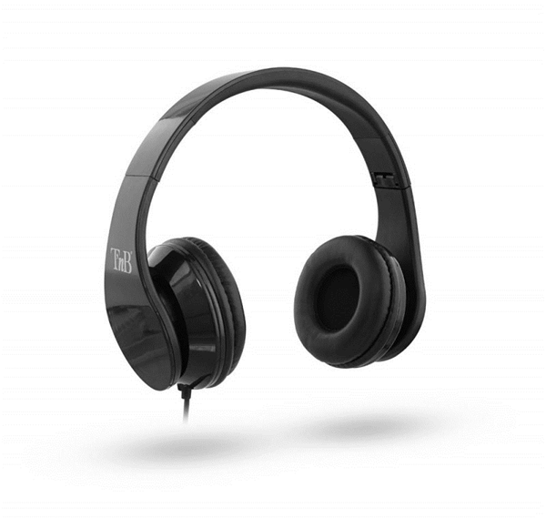 TNB STREAM - Auriculares est?reo plegables - Negro