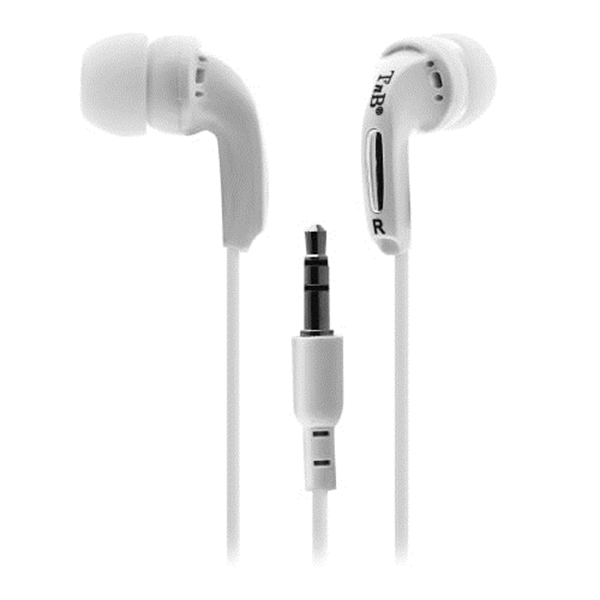 TNB FIZZ - auriculares con conector jack est?reo de 3,5 mm - blanco