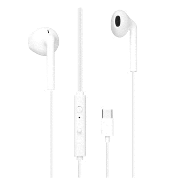 TNB C-BUDS - Auriculares de bot?n digitales C-TYPE - blanco