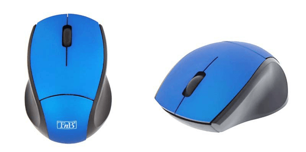 TNB MINY - Rat?n inal?mbrico compacto - azul