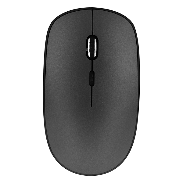 TNB RUBBY - Rat?n inal?mbrico recargable - gris carb?n