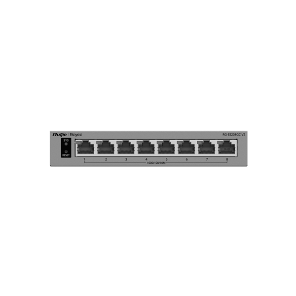 Reyee RG-ES208GC-V2 Switch Cloud 8P 1G