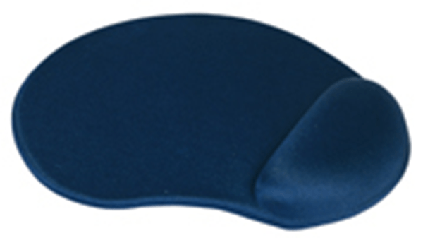 TNB ERGO-DESIGN - Alfombrilla de rat?n reposamu?ecas de gel azul oscuro