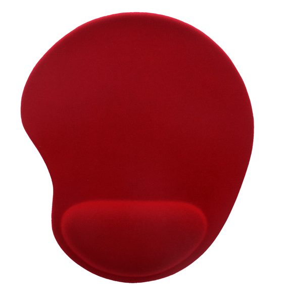 TNB Alfombrilla de raton ergonomica con reposamu?ecas rojo