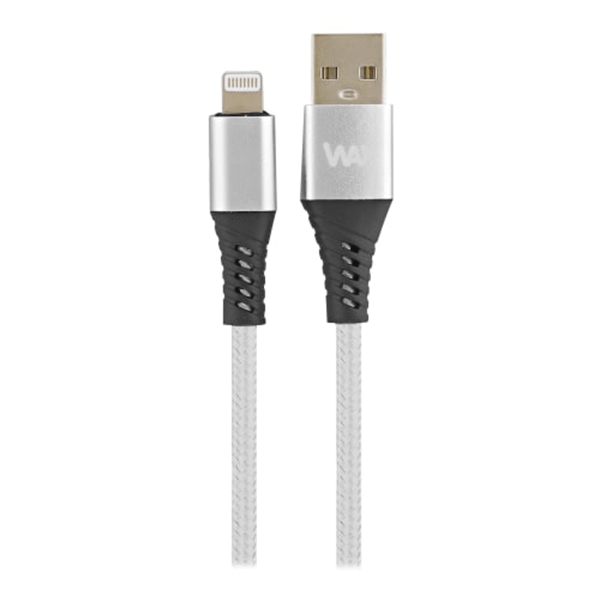 TNB WAY - Cable de Carga y Sincronizaci?n USB/Lightning 2m - Gris