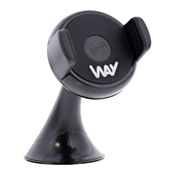 TNB WAY - Cargador de coche de inducci?n de 10W, soportes 2 en 1 + cable micro USB integrado - Neg
