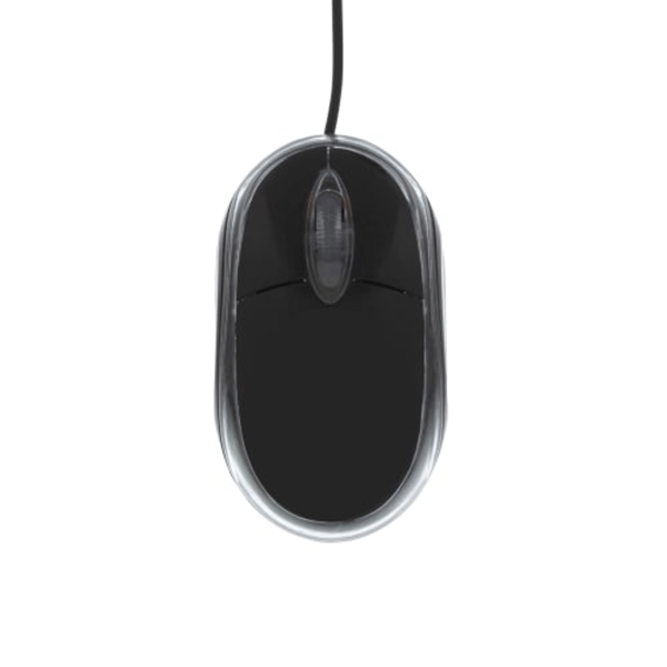 TNB WAY - Rat?n ?ptico con cable - Negro