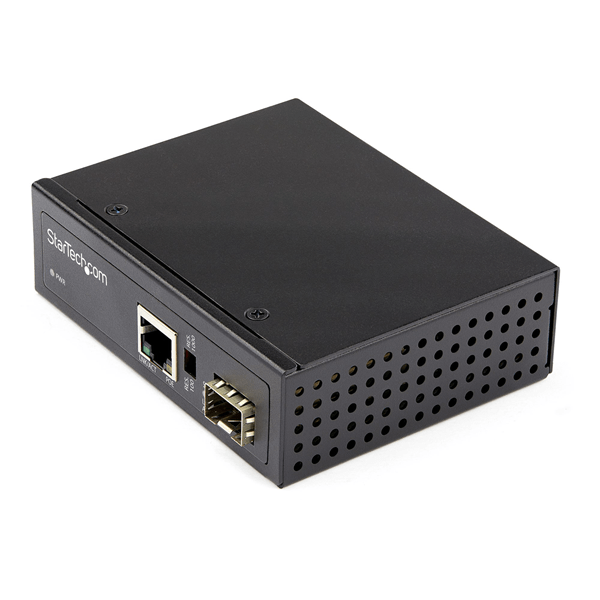 Conversor de Medios Ethernet Industrial SFP a RJ45 1Gbps