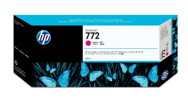 Hp 772 magenta designjet ink cart