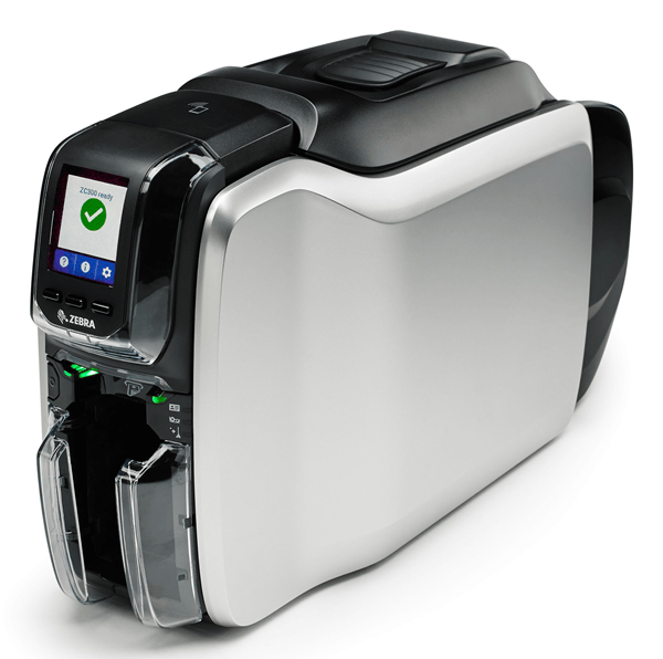 Printer ZC300 Dual Sided UK/EU/US Cords USB only PC/SC Contact Contactless Mifare ISO HiCo/LoCo Mag S/W Selectable