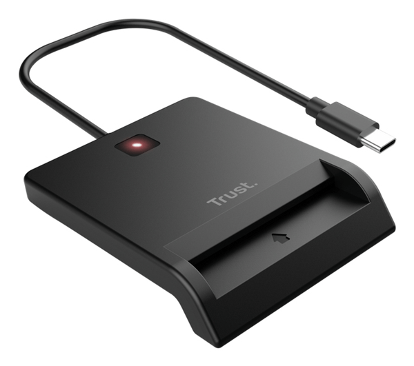 Lector de tarjetas inteligente Trust 26253 USB-C Compacto Negro - Imagen 4