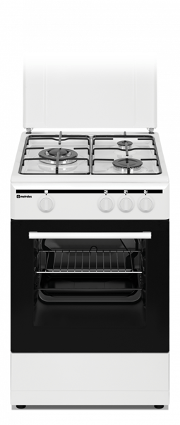 COCINA DE GAS MEIRELES G 130 W 3 ZONAS COCCION BLANCA