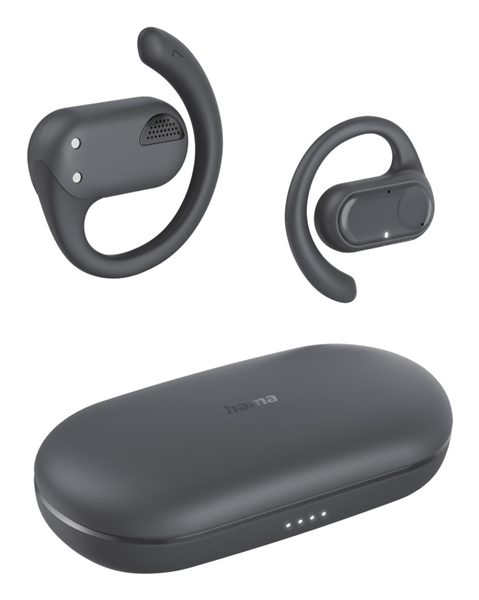 AURICULAR OPEN-EAR BT HAMA SPIRIT OPEN OWS TWS BT 5.3 MIC 18H NEGRO