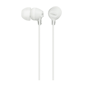 AURICULARES BOTON SONY MDR-EX15LP BLANCO