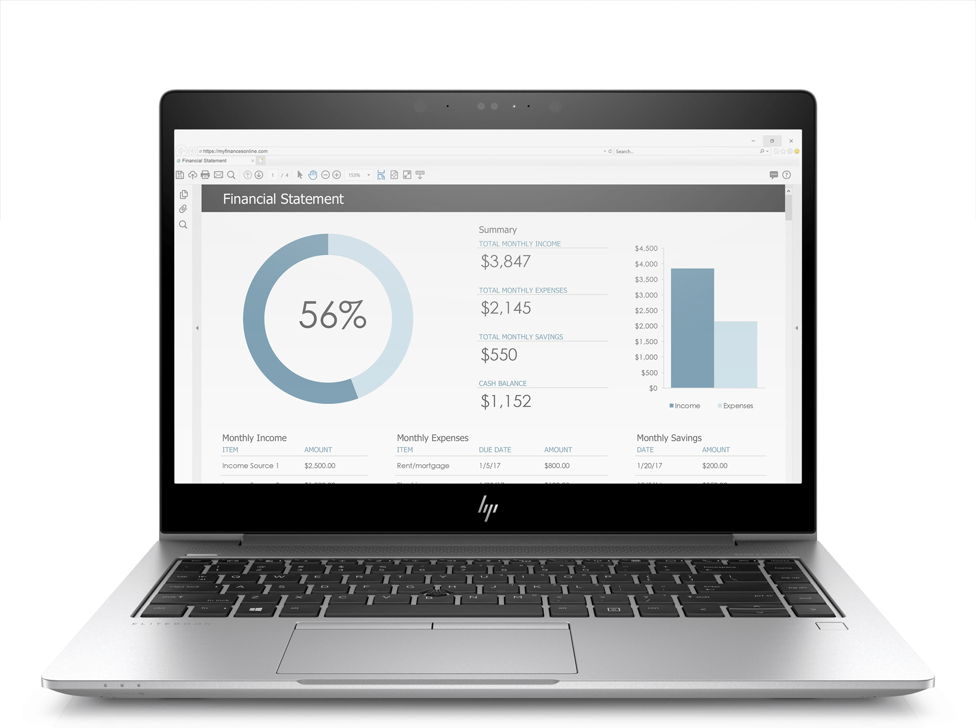 Portátil Reacondicionado HP Elitebook 840 G5 14" / i5-8th / 8Gb / 256Gb M.2 / Windows 11 Pro / Teclado Español
