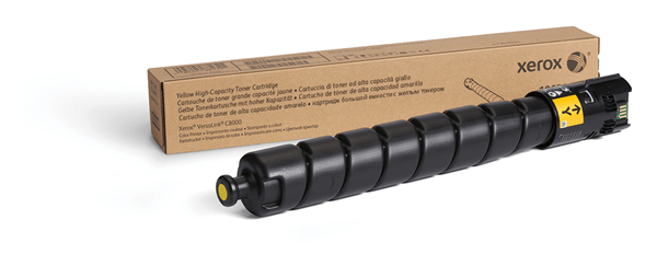 Yellow toner high cap 12k f/ c80 00