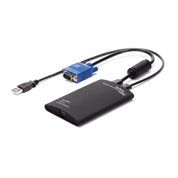 Adaptador crash cart usb kvm para ordenador portatil
