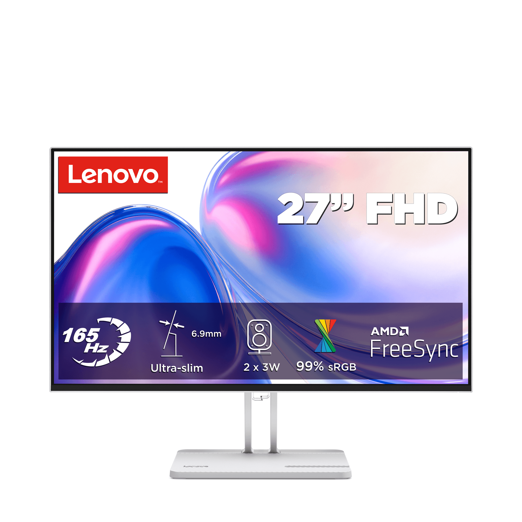 LENOVO L27-4r Monitor 27" LED IPS Full HD HDMI VGA Altavoces