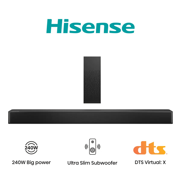 BARRA DE SONIDO HISENSE HS2100