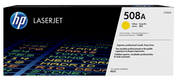Toner cartridge 508a yellow